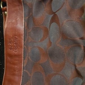 Coach burgundy purse